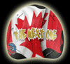 Airbrushed Sportmask Canada Flag Mask Backplate eyecandyair