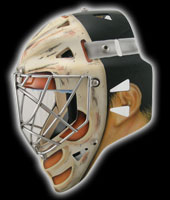 EYECANDYAIR Professional Goalie Mask Airbrush Painting for hockey helmets