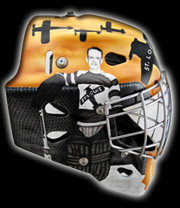 EYECANDYAIR Goalie Mask Airbrush Painting for hockey helmets