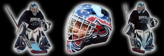 EYECANDYAIR Goalie Mask Airbrushing Painted Goalie Mask Customer interview