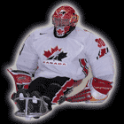 EYECANDYAIR airbrushed goalie mask Team Canada sledge hockey