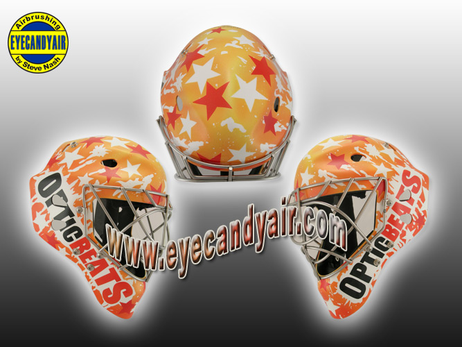Custom Painted Sportmask Promotional Goalie Mask by EYECANDYAIR