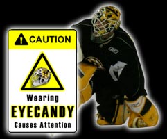 Tim Thomas Black and White Beware of Bear Airbrushed Sportmask Mage Goalie  Mask by Steve Nash EYECANDYAIR